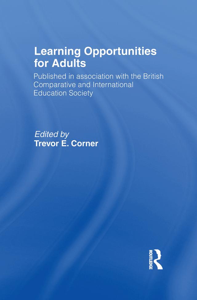 Learning Opportunities for Adults by Trevor Corner