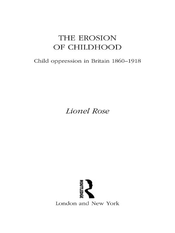 The Erosion of Childhood