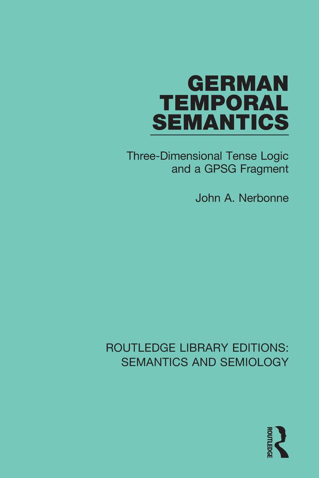 German Temporal Semantics by John A. Nerbonne