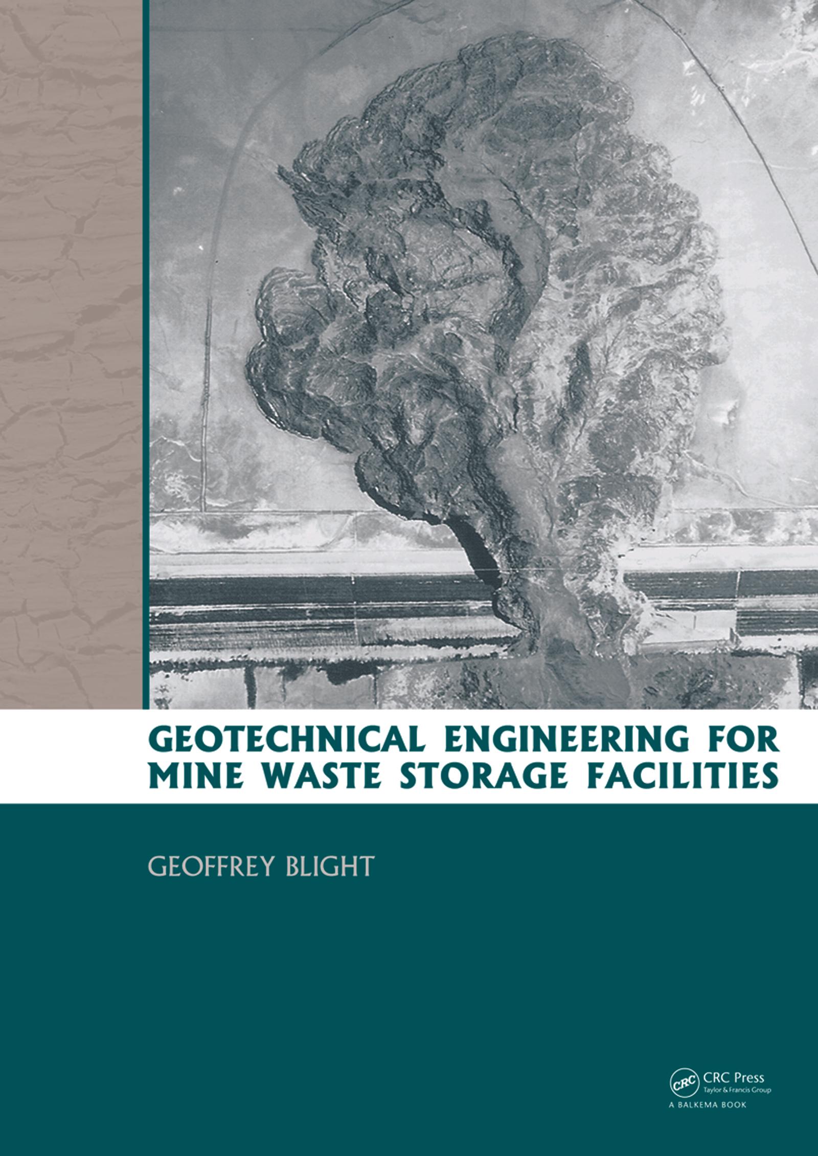 Geotechnical Engineering for Mine Waste Storage Facilities