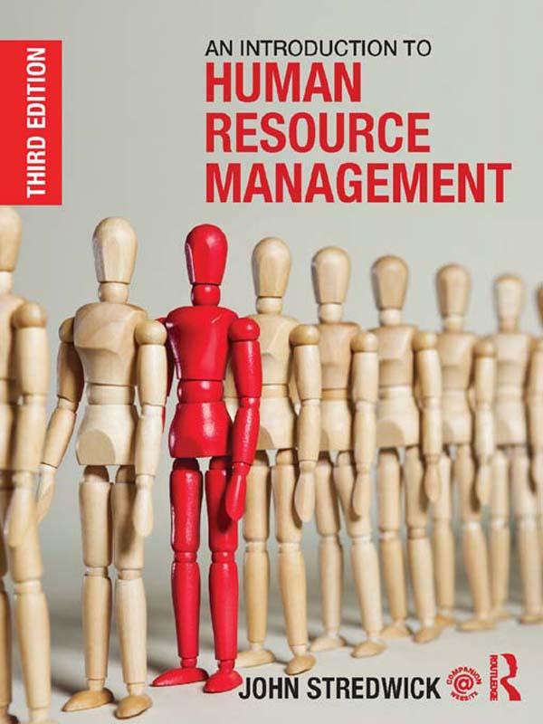 An Introduction to Human Resource Management by John Stredwick