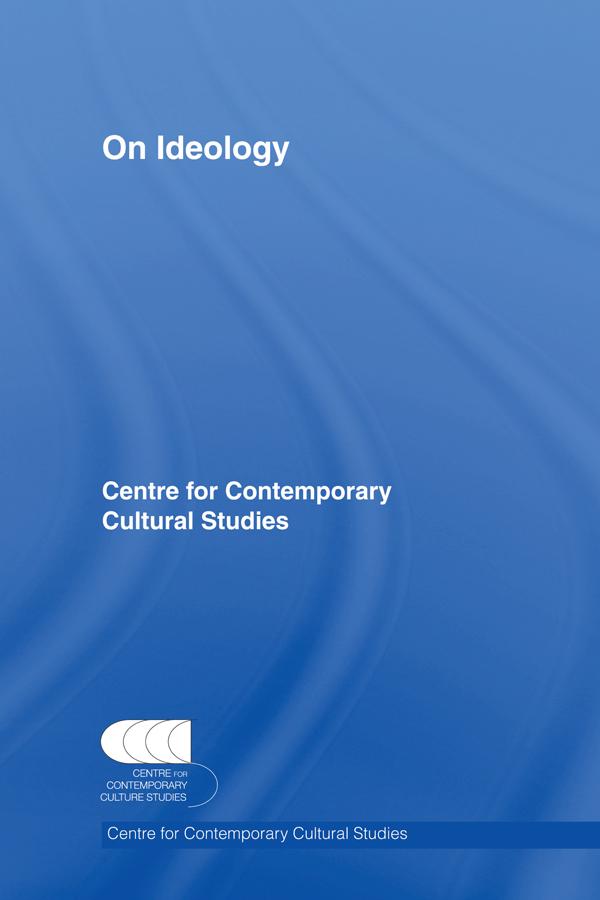 On Ideology by CCCS