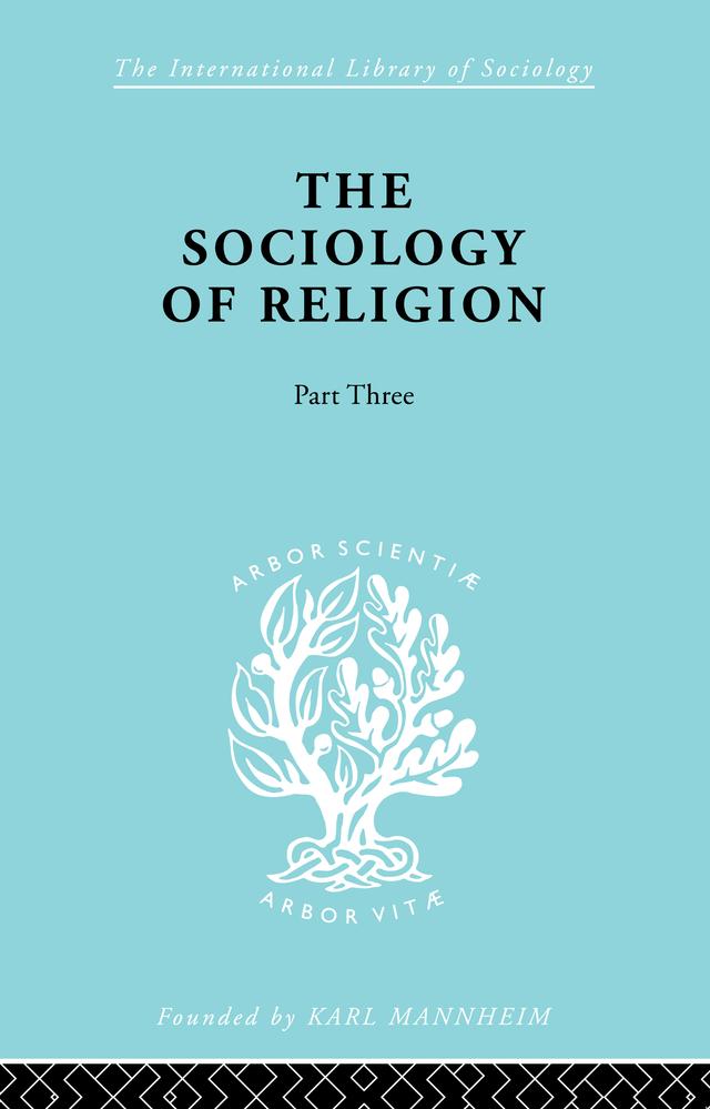 Soc Relign Pt3:Uni Chur Ils 81 by Werner Stark