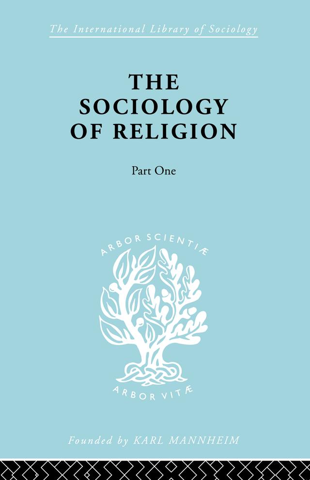 Soc Relign Pt1:Est Relg Ils 79 by Werner Stark