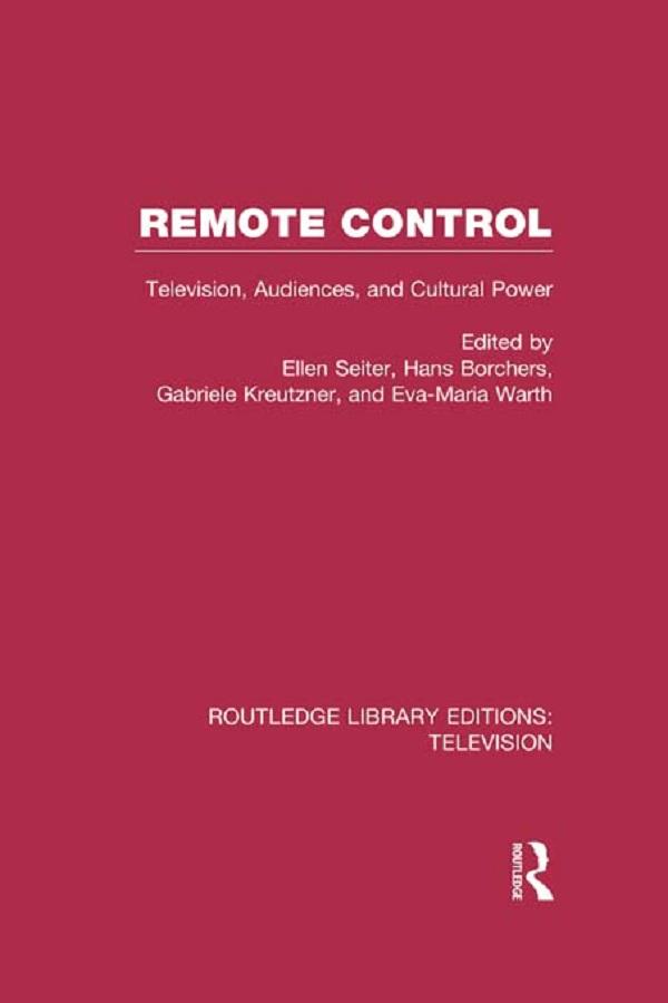 Remote Control by Ellen Seiter, Eva-Maria Warth, Gabriele Kreutzner, Hans Borchers