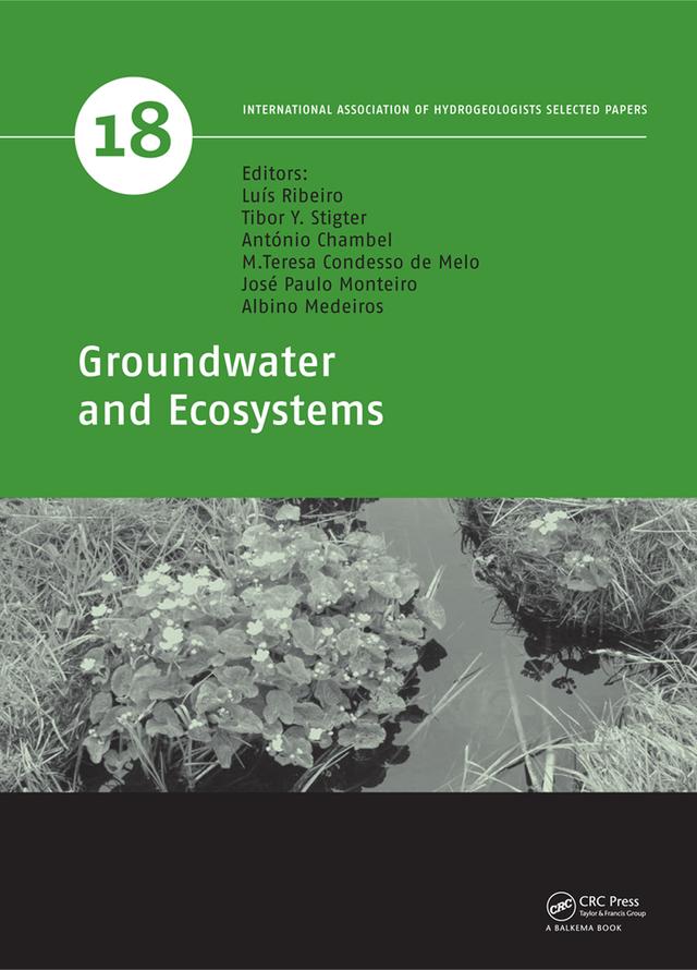Groundwater and Ecosystems by Albino Medeiros, Antonio Chambel, Jose Paulo Monteiro, Luis Ribeiro, M. Teresa Condesso de Melo, Tibor Y. Stigter