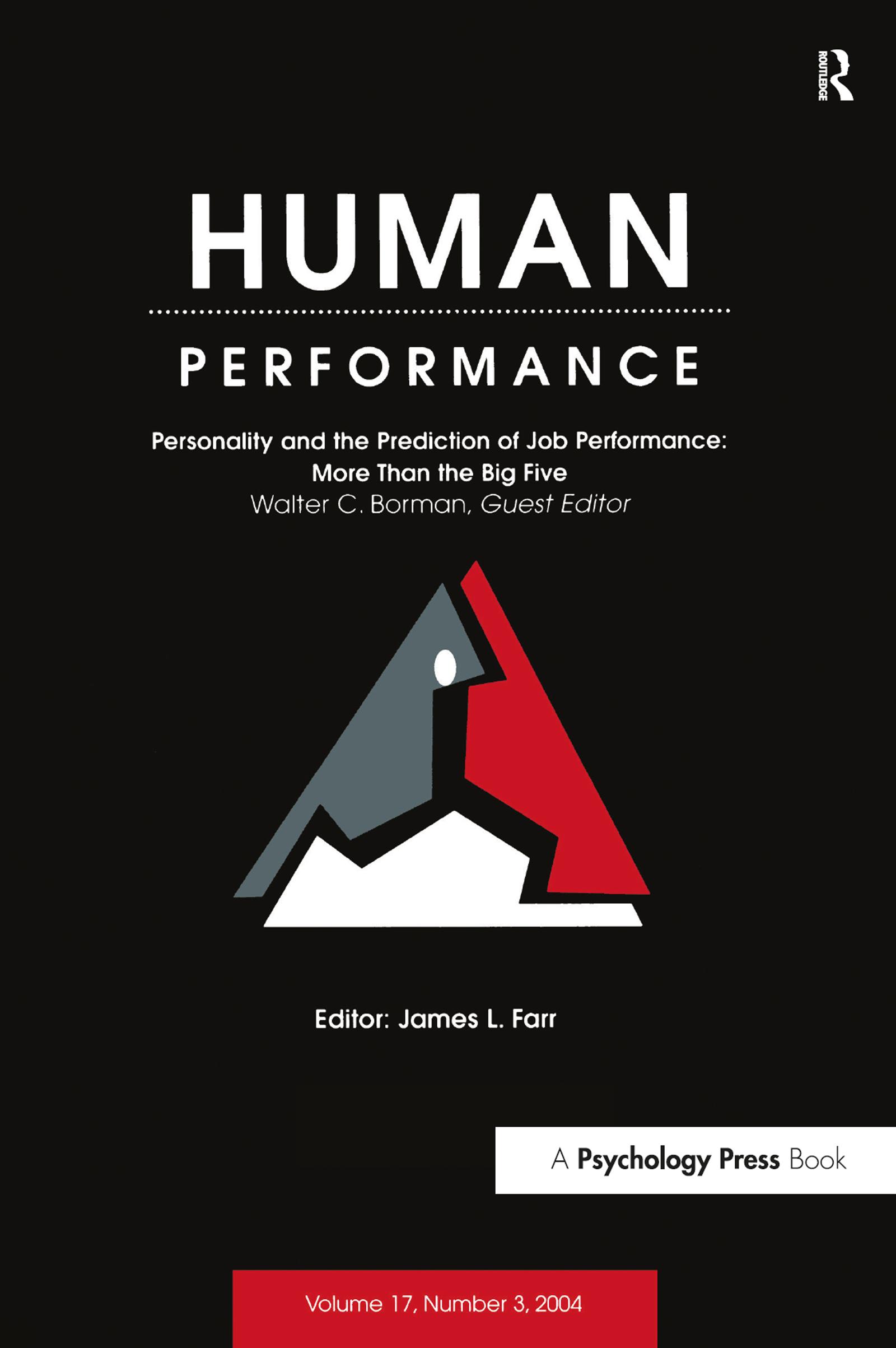 Personality and the Prediction of Job Performance