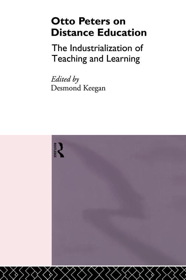 Otto Peters on Distance Education by Desmond Keegan