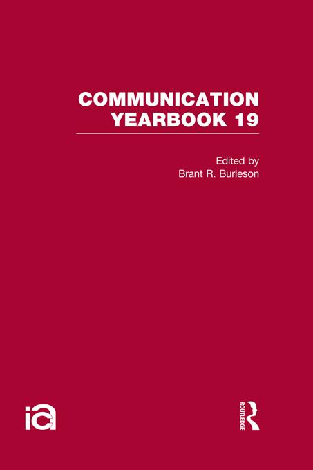 Communication Yearbook 19 by Brant R. Burleson
