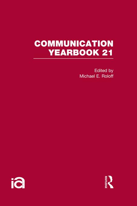Communication Yearbook 21 by Michael Roloff