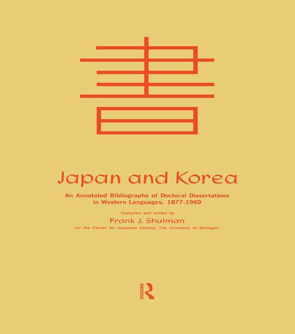 Japan and Korea by Frank Joseph Shulman