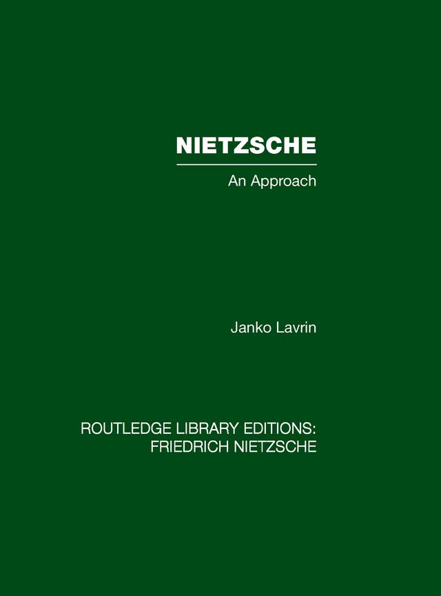 Nietzsche by Janko Lavrin