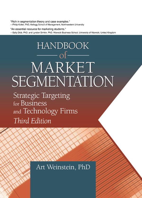 Handbook of Market Segmentation by Art Weinstein