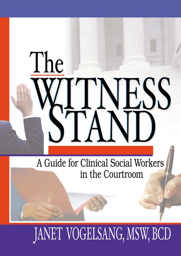 The Witness Stand by Carlton Munson, Janet Vogelsang