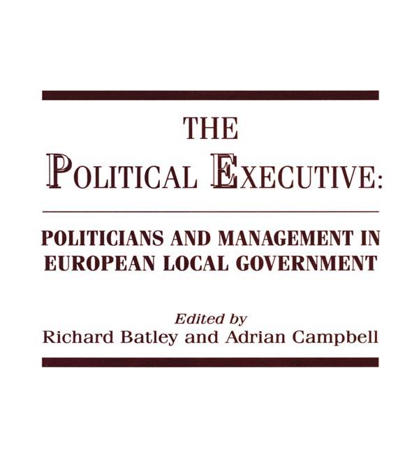 The Political Executive