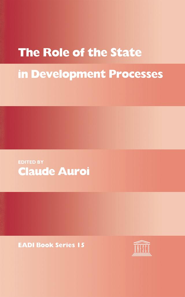 The Role of the State in Development Processes by Claude Auroi