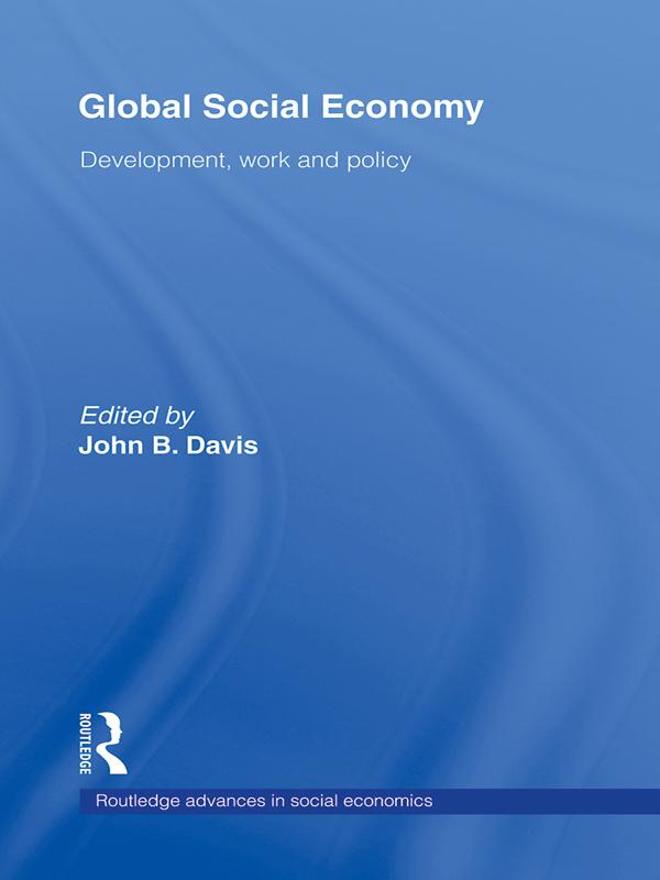 Global Social Economy by John B Davis