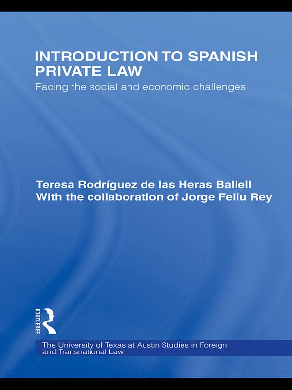Introduction to Spanish Private Law by Teresa Rodriguez de las Heras Ballell