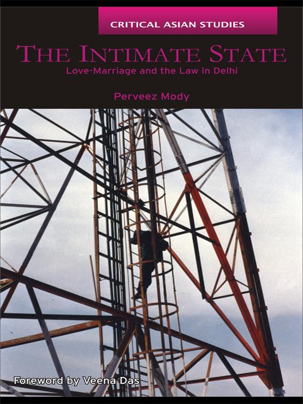 The Intimate State by Perveez Mody