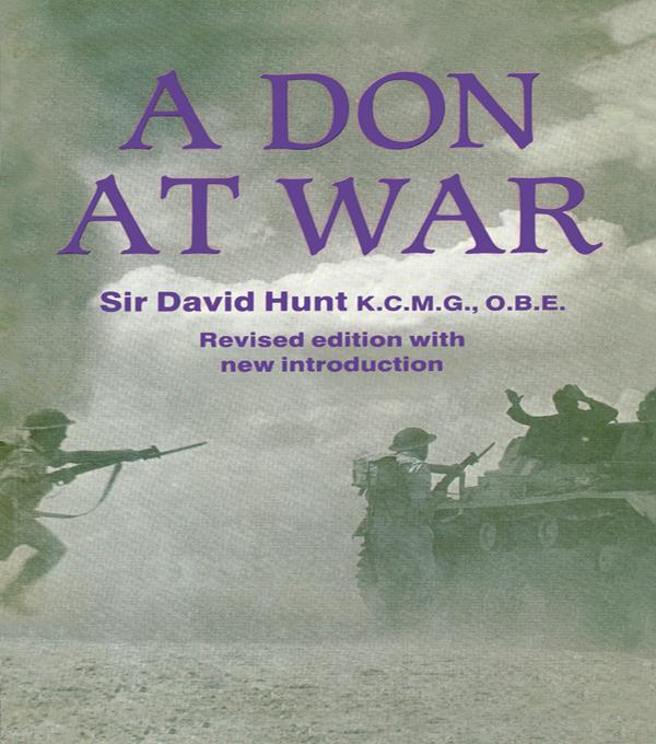 A Don at War by Sir David, KCMG OBE Hunt