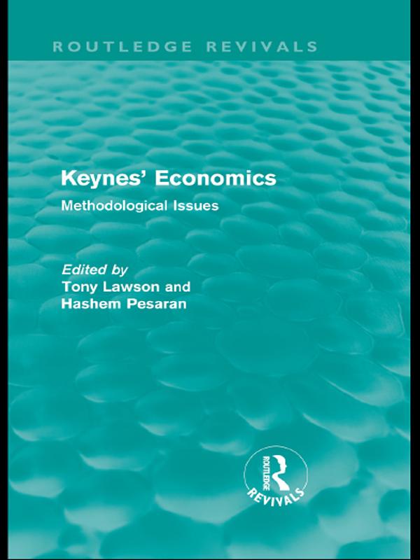 Keynes' Economics (Routledge Revivals)
