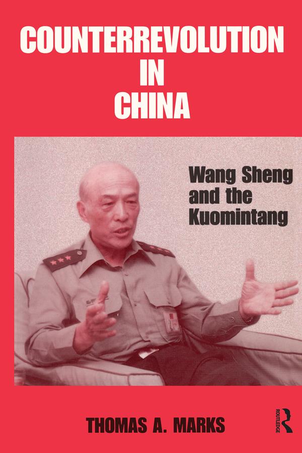 Counterrevolution in China by Thomas A. Marks