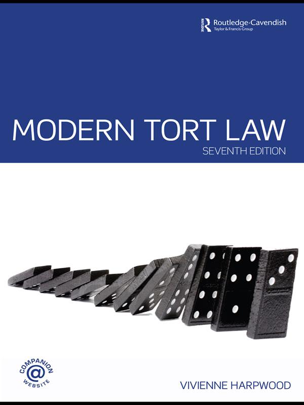 Modern Tort Law by V.H. Harpwood