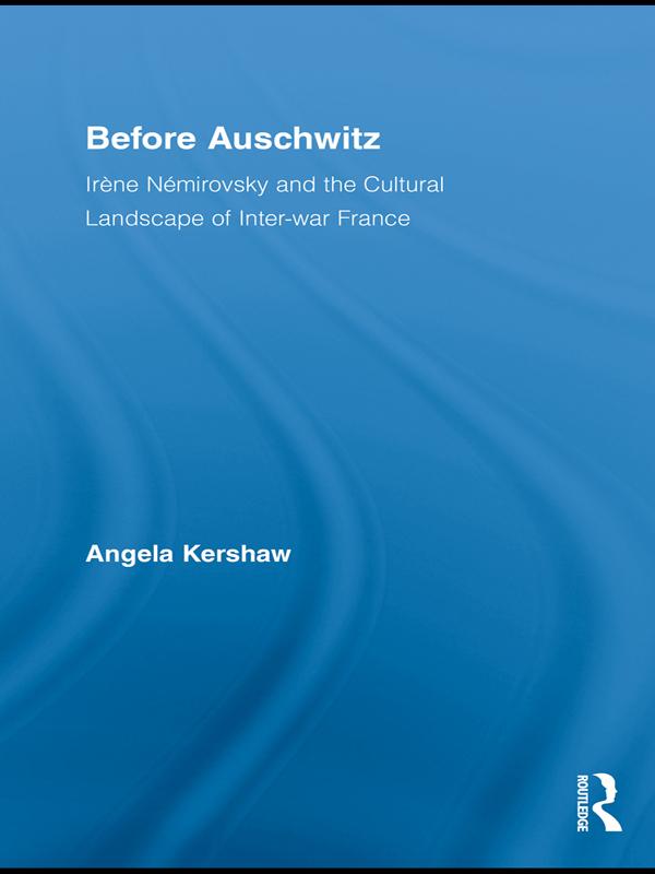 Before Auschwitz by Angela Kershaw