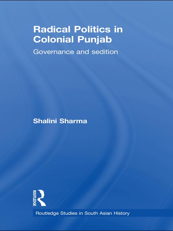 Radical Politics in Colonial Punjab by Shalini Sharma