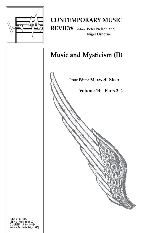 Music and Mysticism by Maxwell Steer
