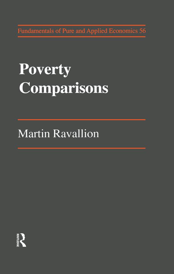 Poverty Comparisons by Martin Ravallion