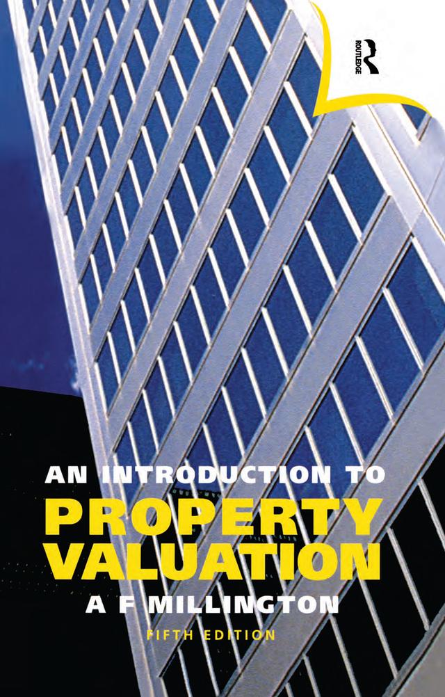 An Introduction to Property Valuation by Alan Millington