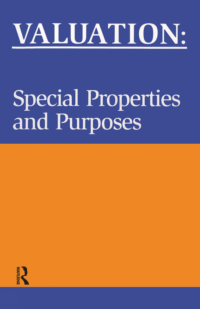 Valuation: Special Properties & Purposes
