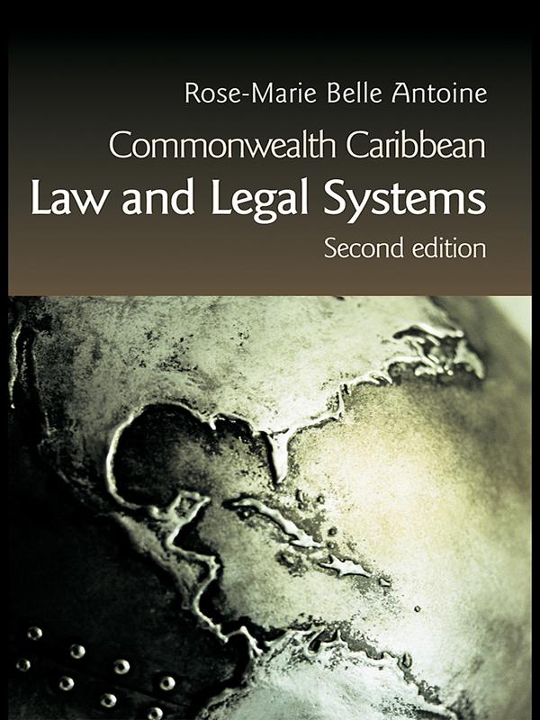 Commonwealth Caribbean Law and Legal Systems by Rose-Marie Belle Antoine