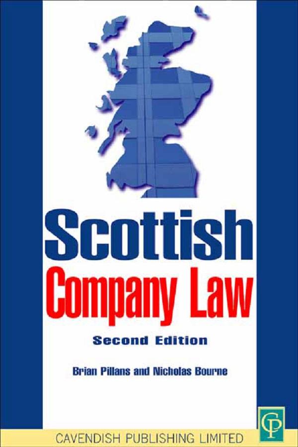 Scottish Company Law by Brian Pillans, Nicholas Bourne