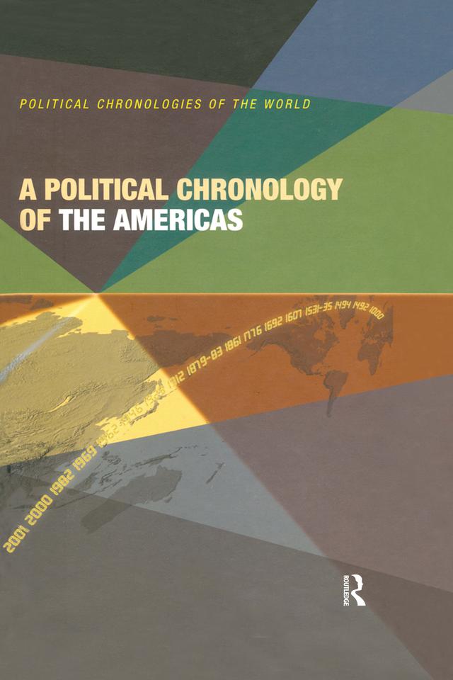 A Political Chronology of the Americas by Europa Publications