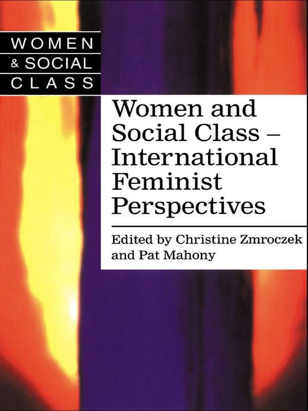 Women and Social Class by Christine Zmroczek, Pat Mahony