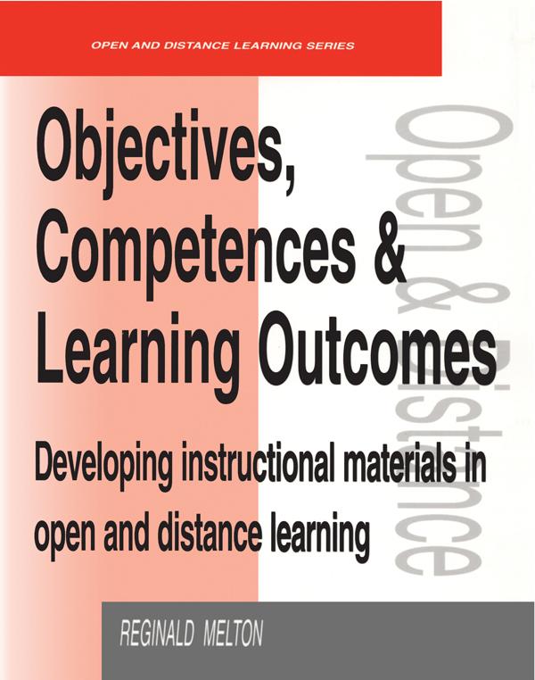Objectives, Competencies and Learning Outcomes by Reginald Melton