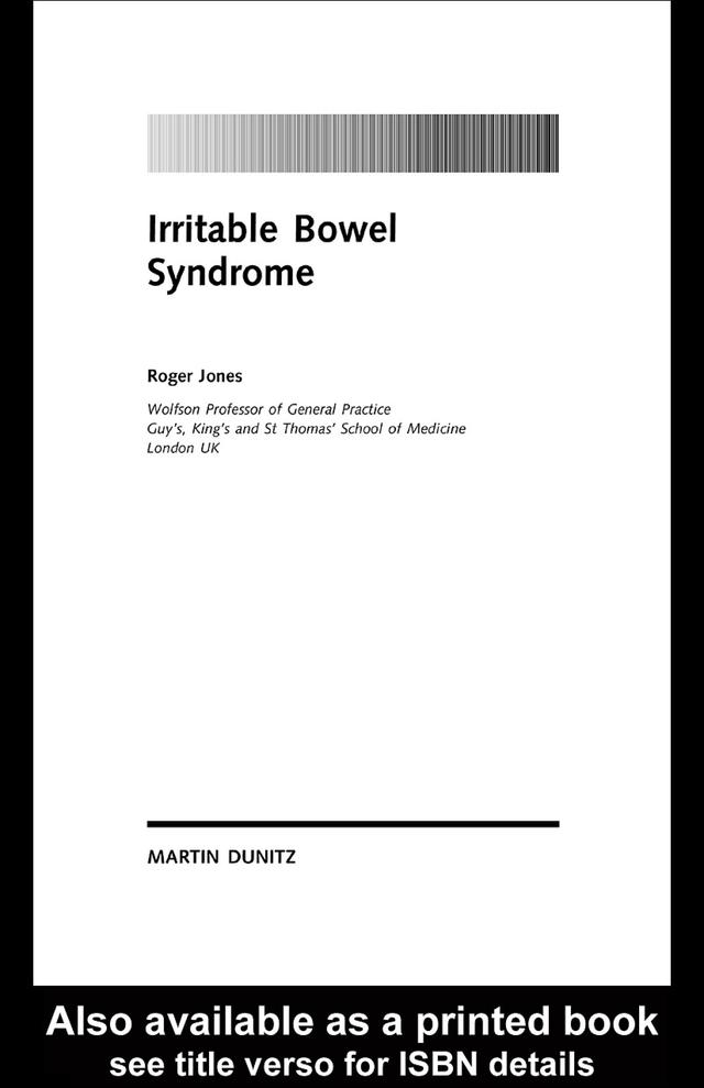 Irritable Bowel Syndrome: pocketbook by Roger Jones
