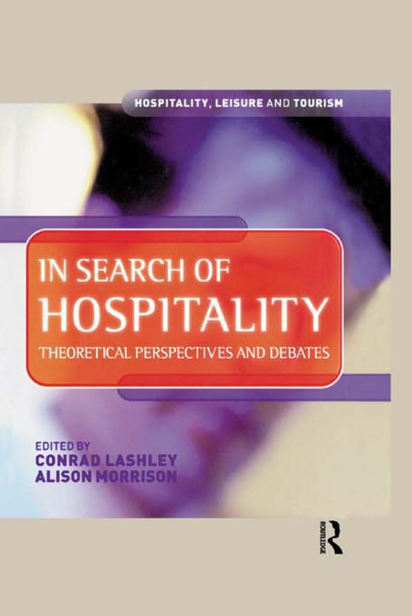 In Search of Hospitality by Alison Morrison, Conrad Lashley