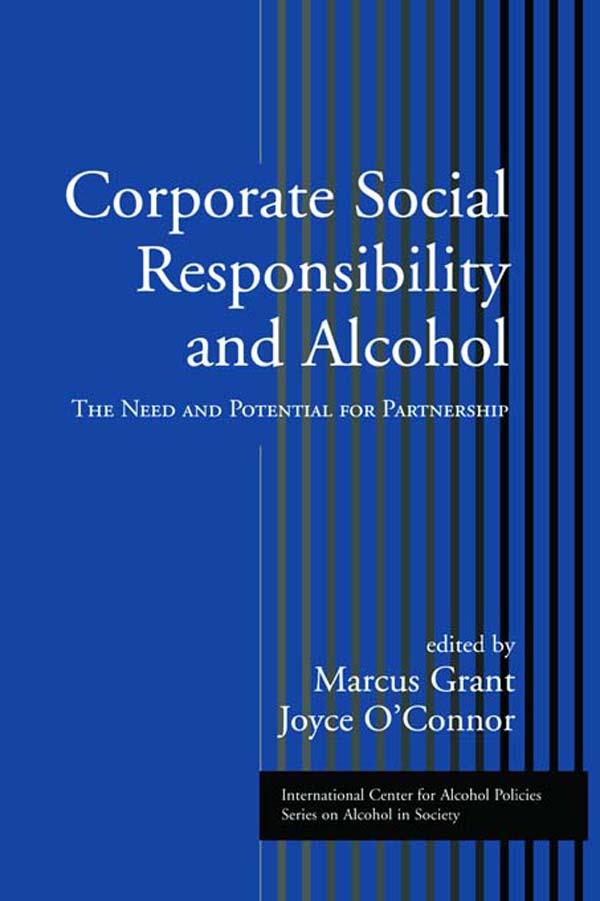 Corporate Social Responsibility and Alcohol by Joyce O'Connor, Marcus Grant