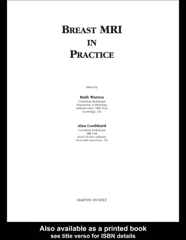 Breast MRI in Practice by Alan Coulthard, Ruth Warren