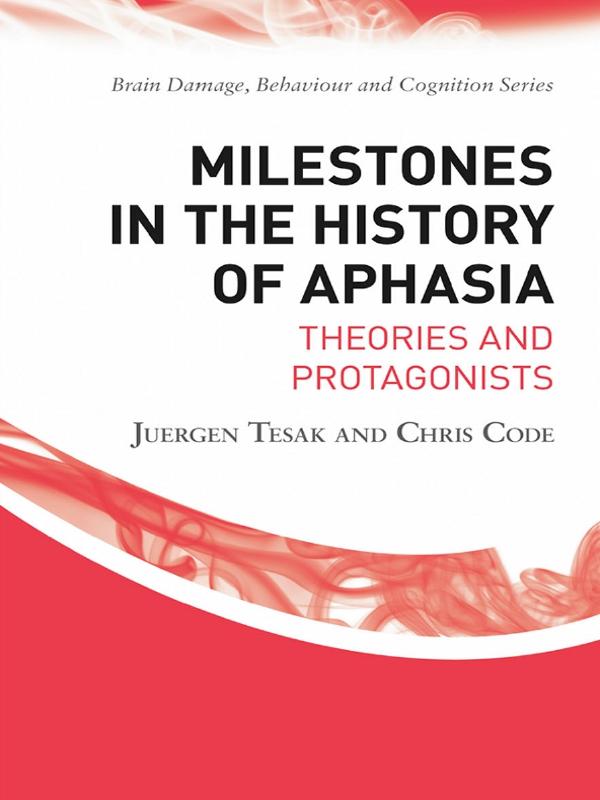 Milestones in the History of Aphasia by Chris Code, Juergen Tesak