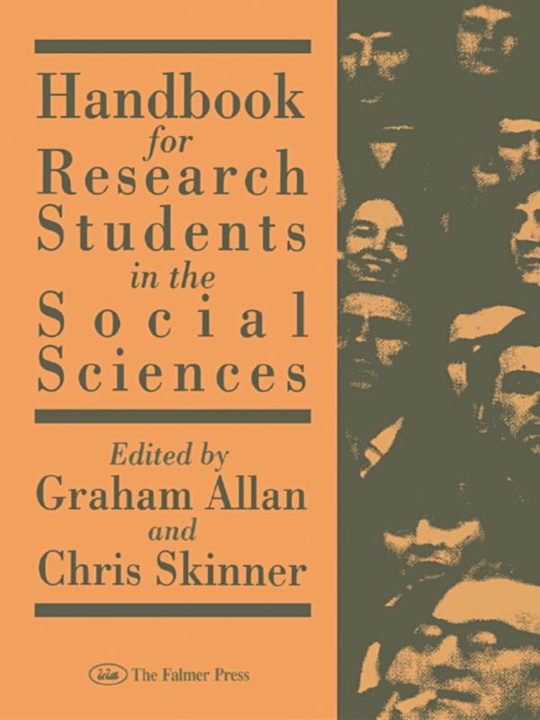 Handbk Research Stud Socl Sci by Chris Skinner