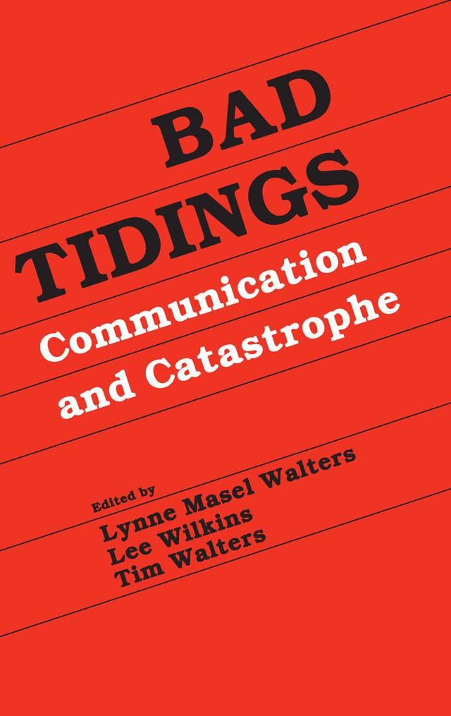 Bad Tidings by Lee Wilkins, Lynne Masel-Walters, Tim Walters