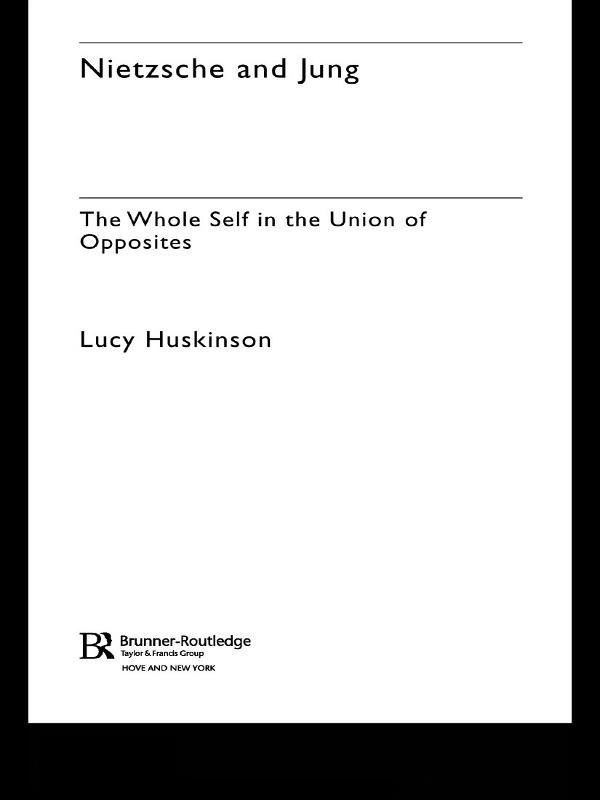 Nietzsche and Jung by Lucy Huskinson