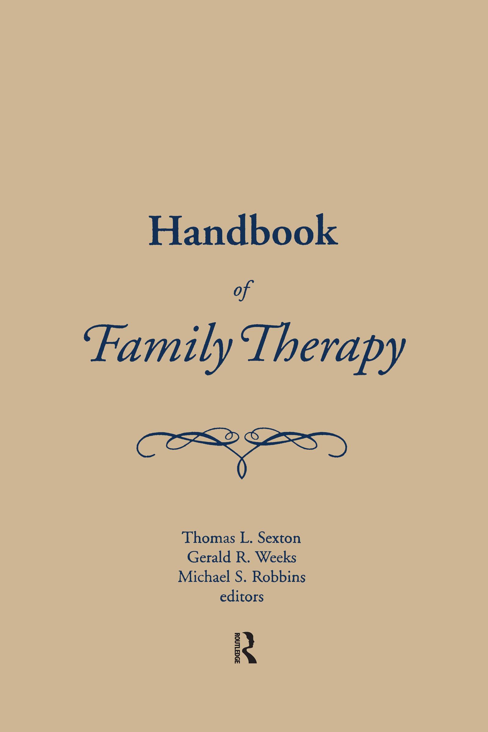Handbook of Family Therapy