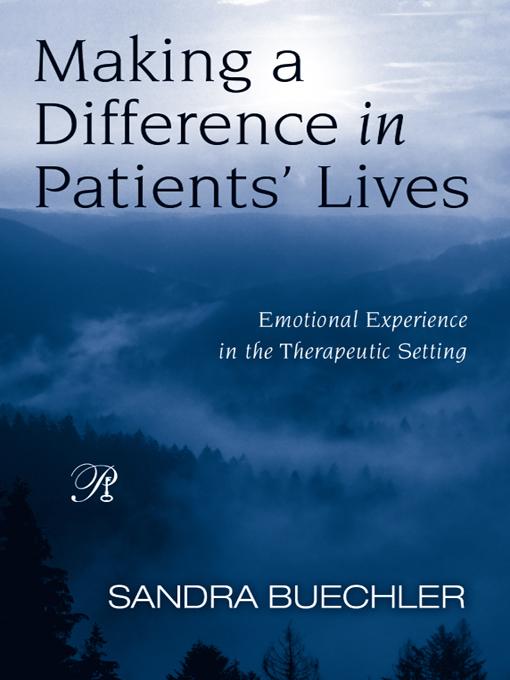 Making a Difference in Patients' Lives by Sandra Buechler