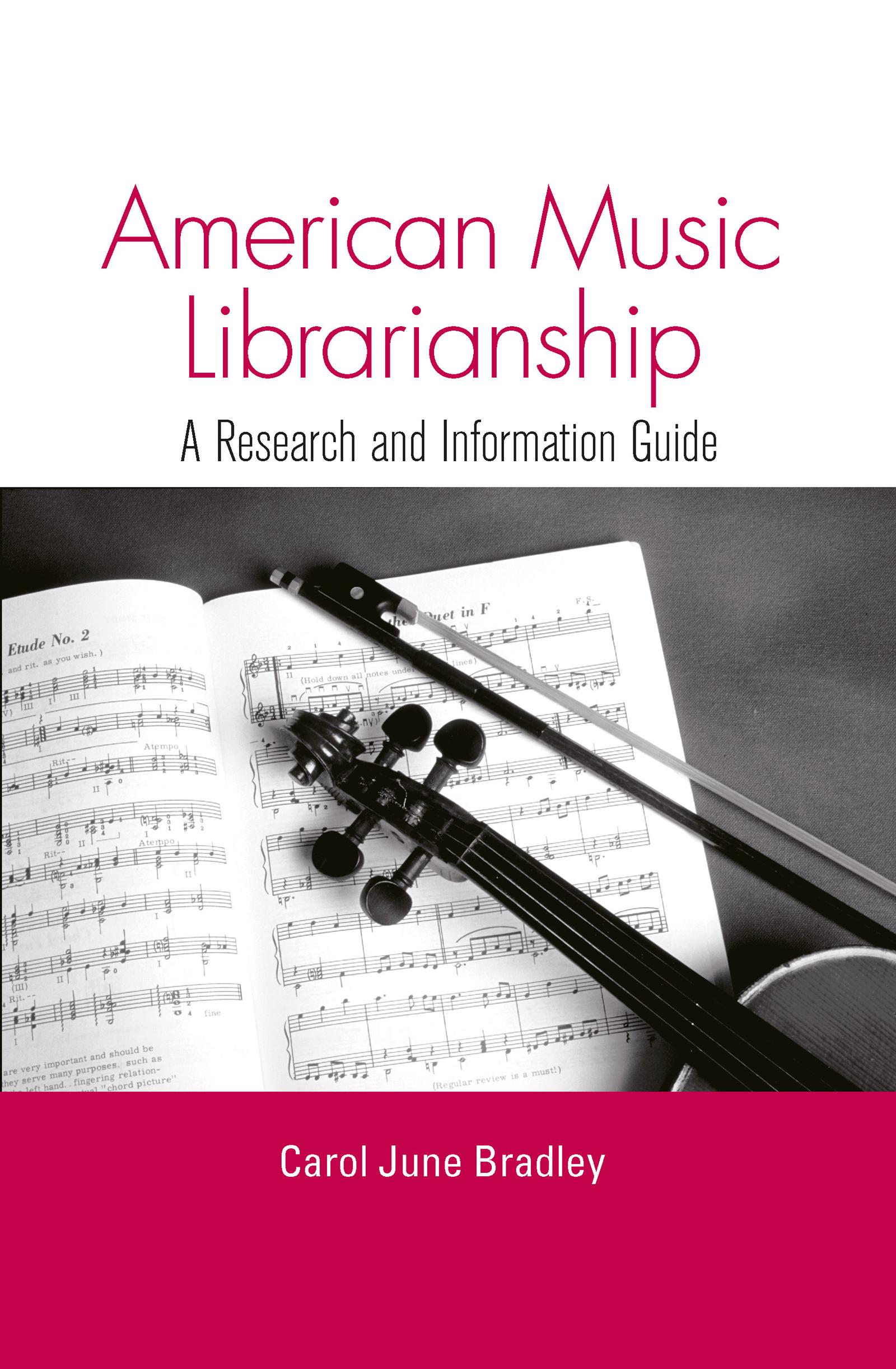American Music Librarianship
