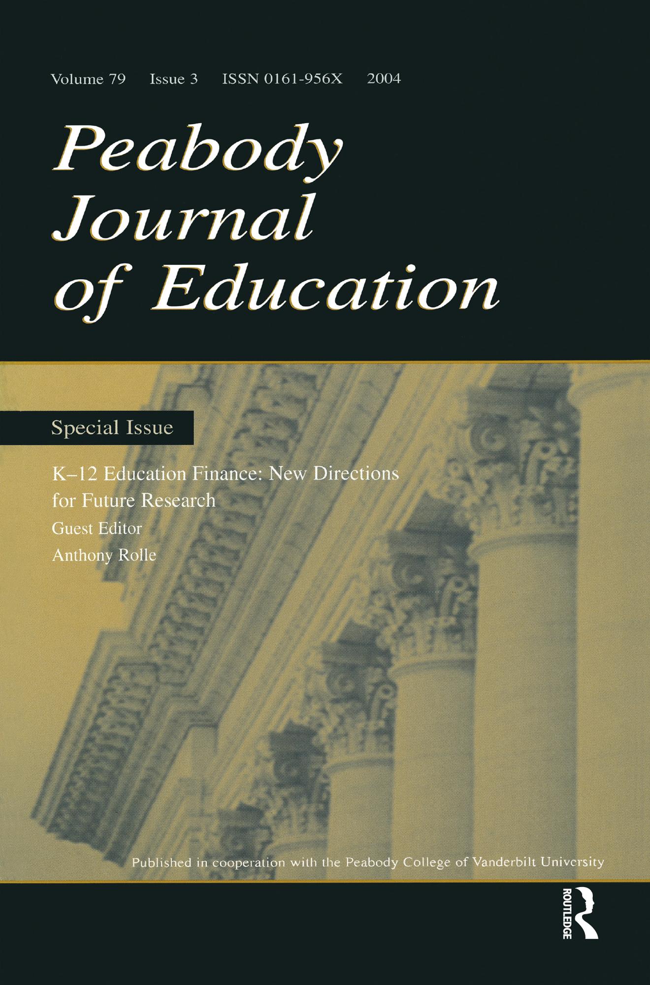 K-12 Education Finance